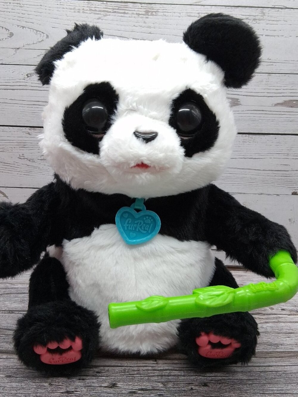 FurReal Coco the Tumbling Panda, 10.5 Inch Interactive Panda Toy (no bottle)